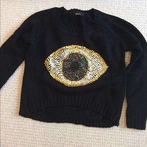 Lf evil eye sweater