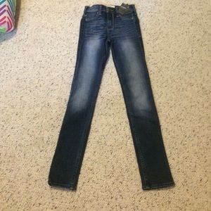 A&F high rise jeggings