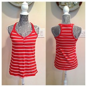 Banana Republic striped tank top