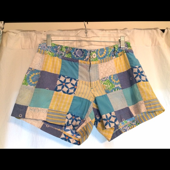 Lilly Pulitzer Patchwork Shorts