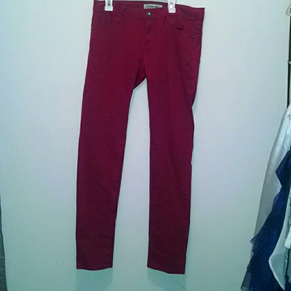 NWOT Ruby colored Pants - Picture 2 of 3