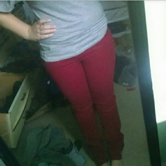 NWOT Ruby colored Pants - Picture 3 of 3