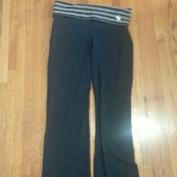 Abercrombie & Fitch Navy Loungewear/Fitness Pants