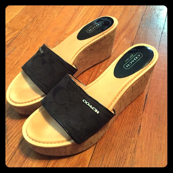 Coach Joanne wedge sandal