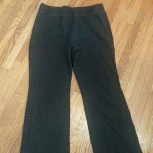 Black Flared Loungewear/Fitness Pants