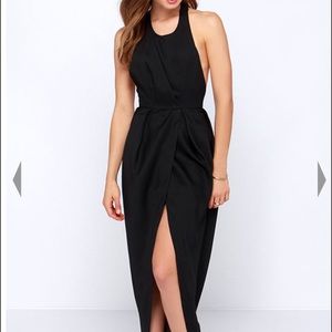 Lulus backless high low dress