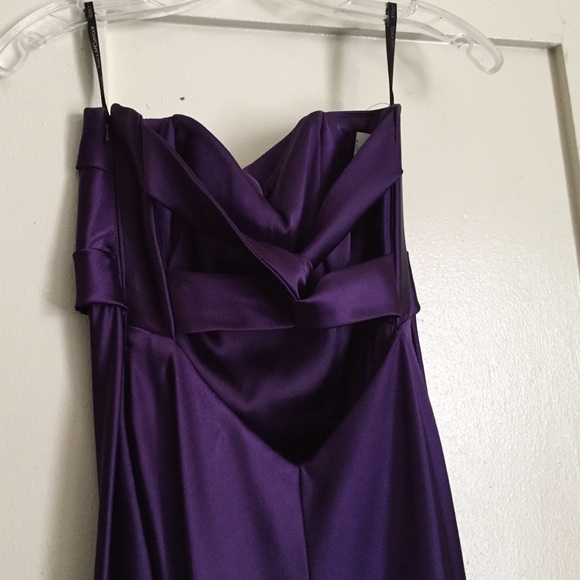 Jessica McClintock Dress Purple - Picture 2 of 4