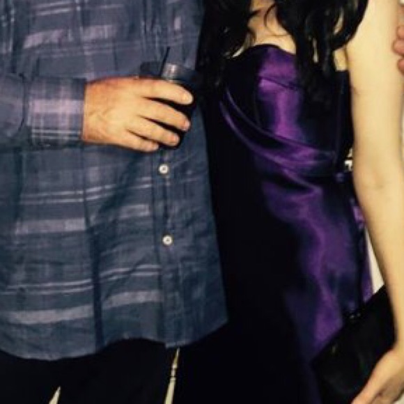 Jessica McClintock Dress Purple - Picture 3 of 4