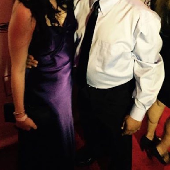 Jessica McClintock Dress Purple - Picture 4 of 4