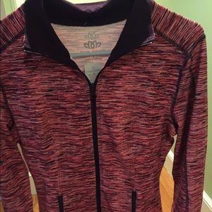 Brand new active wear zip-up