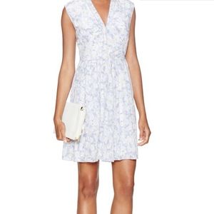 Rebecca Taylor Silk Floral Print Flare Dress Sz8