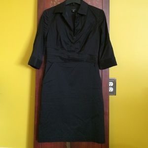 Ann Taylor Black shirt dress