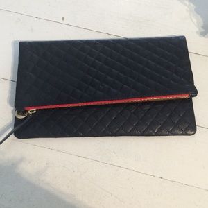 NWT Clare v fold over clutch
