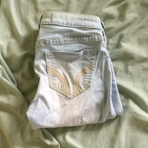 Hollister co light wash jeans