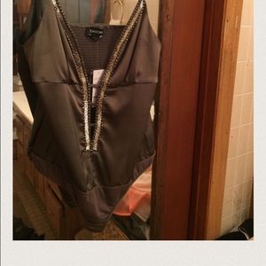 NWT 😍Sexy Bebe Army green body suit