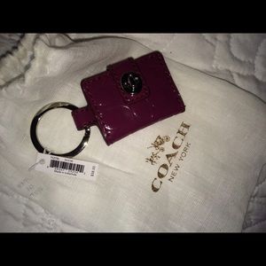 Coach Picture Key Chain