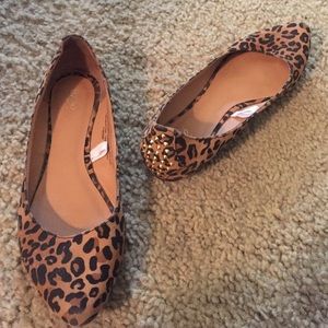 ❌TRADED❌ Leopard Flats
