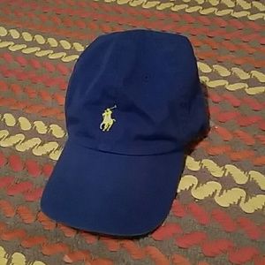 yellow polo hat