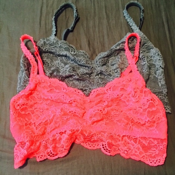 VS Pink Bralettes