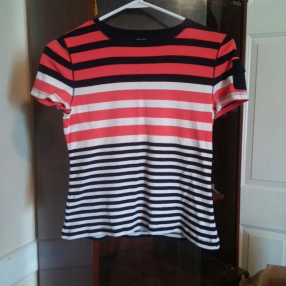 Woman's Chaps Striped Shirt