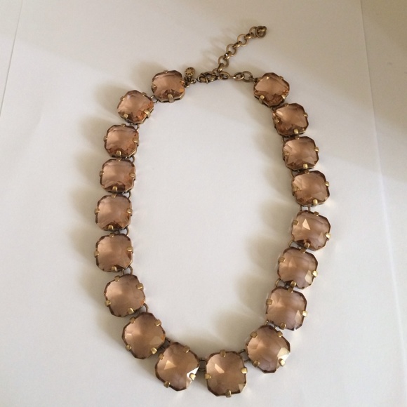 J Crew Short Crystal Necklace