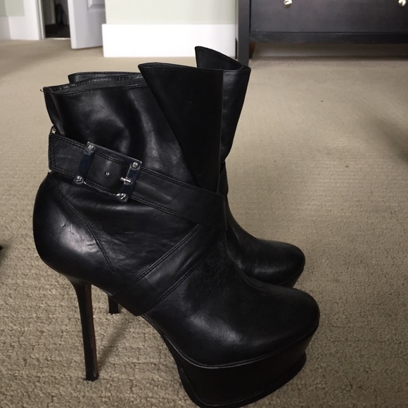 Rachel Zoe Black Booties Size 6.5