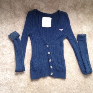 Navy sweater