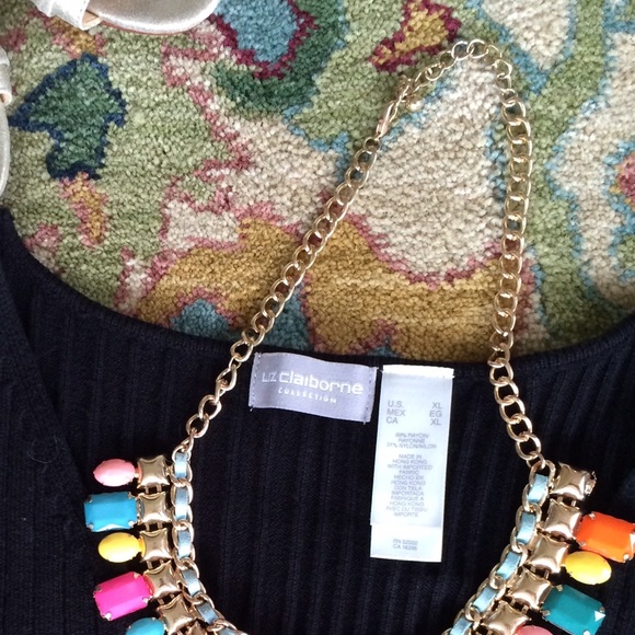 BUNDLE D 🎀 Beautiful COLORFUL STATEMENT NECKLACE - Picture 4 of 4