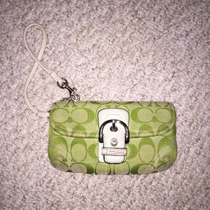 Coach wristlet