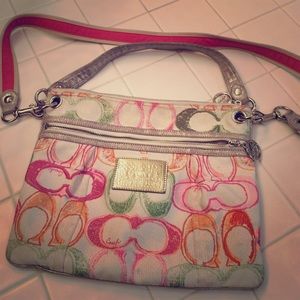 Coach cross body bag