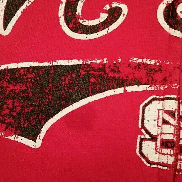 Final markdown state red zip up hoodie - Picture 4 of 4