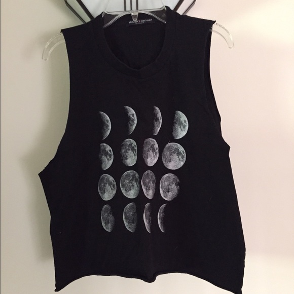 Brandy Melville phases of the moon muscle tank