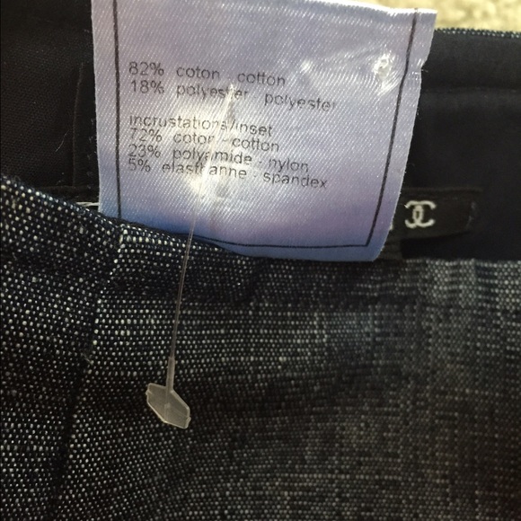 Authentic Chanel jeans-pants size US 6 - Picture 4 of 4