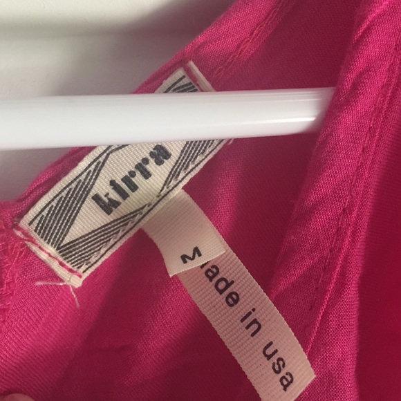 Pink bow crop top - Picture 3 of 3