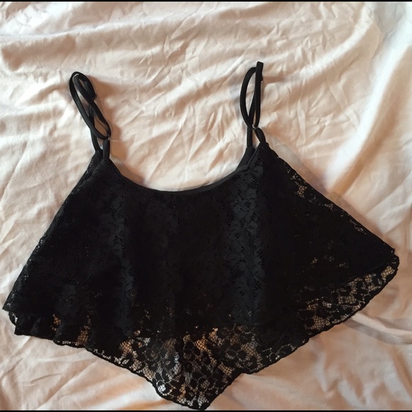 Black Crop Top