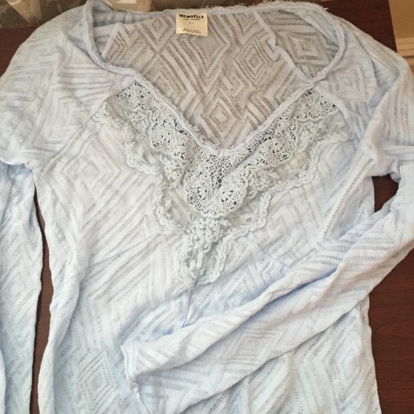 Free people intimates three quarter sleeve