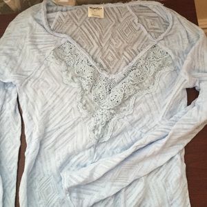 Free people intimates three quarter sleeve
