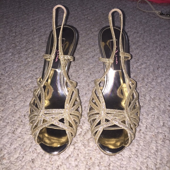 Nina NYC sparkly heels
