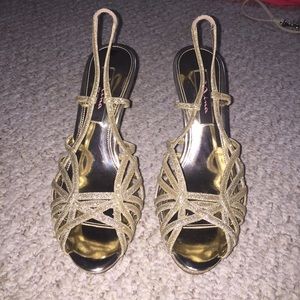 Nina NYC sparkly heels