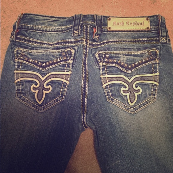 Womens rock revival size 27 liberty boot cut