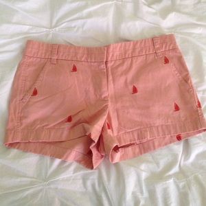 J. Crew sailboat chino shorts