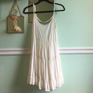 Cream brandy dress