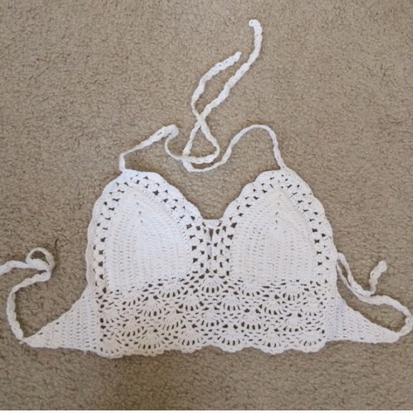 Black crochet top - Picture 2 of 2