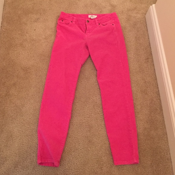 Hot pink vineyard vines cords