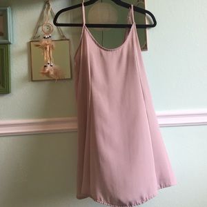 Nude brandy dress