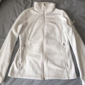 Columbia fleece Fast Trek II in sea salt (white)