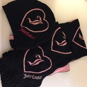 Juicy Couture Hat and Scarf