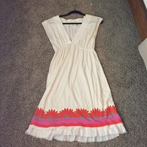 Bohemian Cotton Dress 🌀🌻