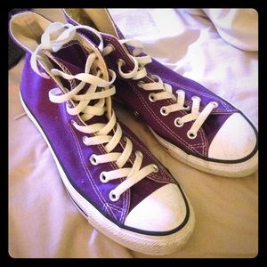 Purple converse