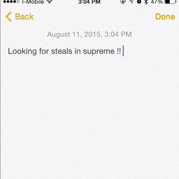 LOOKING FOR SUPREME